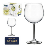 Jogo 2 Taças De Cristal Gin 620ml 4s032 Bohemia Cor Transparente