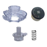 Jogo 20 Kit Reparo Acrílico Botão Comando Ar Fox Crossfox
