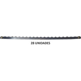 Jogo 28 Unidades Lâmina Fatiadeira Pão Perfecta Inox 261mm