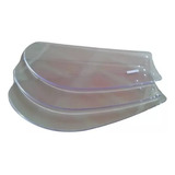 Jogo 3 Pás Acrilico Para Ventilador De Teto New Cristal Ligh