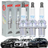 Jogo 3 Velas De Ignição Ngk Iridium Onix Plus 1 0 12v Turbo