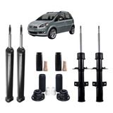 Jogo 4 Amortecedores Fiat Idea Nakata Kit Novos 2006 2007