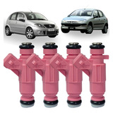 Jogo 4 Bicos Injetores C3 Peugeot 206 1 4 8v 0280156295 Novo