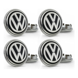 Jogo 4 Calota Centro Roda Vw Fusca Cromada
