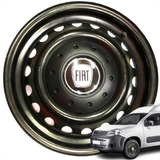 Jogo 4 Calota Tampa Roda Carlota Fiorino 96 2016 Aro13 Preta