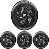 Jogo 4 Calotas Esportiva Nitro Aro 14 -TOYO- Preto Fosco-