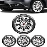 Jogo 4 Calotas Esportiva Velox Cromada Aro 15 FIA Novo Uno Vivace Way Argo Cronos Strada Mobi Punto Palio Siena Linea Grand Siena Idea