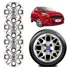 Jogo 4 Calotas Novo Ford Ka Aro 14 2017 2018 2019 2020 Prata