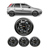 Jogo 4 Calotas Prime Aro 14 Gm Celta Corsa Maxx Joy Classic