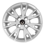 Jogo 4 Calotas Renault Logan Sandero 2020 Aro 15