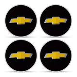 Jogo 4 Emblema Logo Adesivo Roda