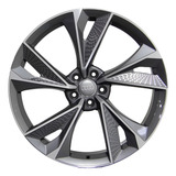 Jogo 4 Rodas Audi Rs7 2022 Aro 19 Grafite Diamantado