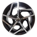 Jogo 4 Rodas Mark8 Golf Mk8 Aro 17 Black Diamond