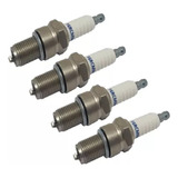 Jogo 4 Velas Ignicao Resistive   Celta Corsa   F6rcmm
