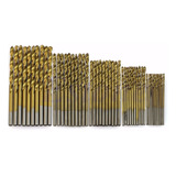 Jogo 50 Brocas De 1 A 3 Mm Madeira Furadeira Micro Retifica