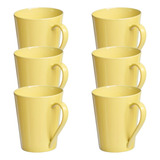 Jogo 6 Caneca Tulipa