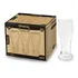Jogo 6 Copos De Chopp Vidro 300ml Taça Tulipa Bar Cerveja Cor Transparente