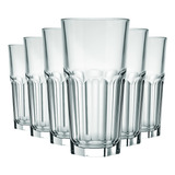 Jogo 6 Copos Long Drink Bristol Nadir 340ml