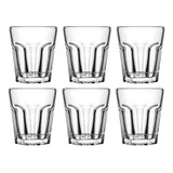 Jogo 6 Copos Shot De Vidro Casual 45ml Class Home