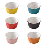 Jogo 6 Ramequim Porcelana