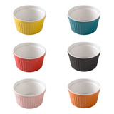 Jogo 6 Ramequim Porcelana