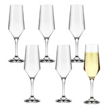 Jogo 6 Taças De Cristal Sm Buffet 186ml 6 Unidades Nadir