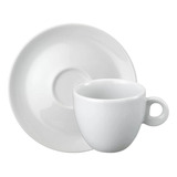 Jogo 6 Xícaras C 6 Pires Chá Porcelana 200ml Schmidt Sofia
