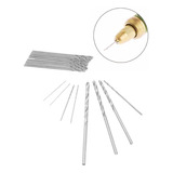Jogo 60 Brocas De Aco Rapido Hss 0 5 0 6 0 7 0 8 0 9 1mm