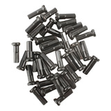 Jogo 72 Niples Metal Colorido Para Raios De Bike Fino 14g