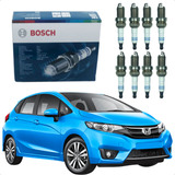 Jogo 8 Vela Honda Fit 1 4 2003 2004 2005 2006 Original Bosch