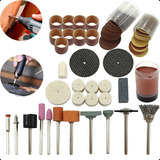 Jogo Acessorios Micro Retifica 105pç Compativel Dremel Bosch