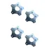Jogo Adaptador Roda Fusca 4x130 5x205 Disco C/parafusos