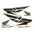 Jogo Adesivos Kit Faixa Cbx 250 Twister 2008 Amarela Complet Cor Amarelo