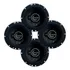 Jogo Alto Falante Carro 250w Portas Hurricane 500w Max