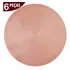 Jogo Americano Redondo Sousplat Cozinha Jantar Kit 6 Peças Cor Rose