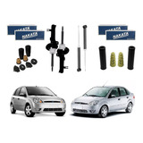 Jogo Amortecedores Nakata Kits Ford Fiesta 1 6 2002 A 2014