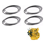 Jogo Anel Motor 3054c 416e Turbo Std P 04 Cil