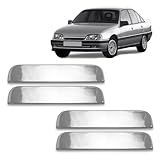 Jogo Aplique Cromado Para Maçaneta Externa Chevrolet Astra Antigo 1994 1995 1996 1997 1998 Corsa G1 1994 1995 1996 1997 2002 Omega 1992 1998 Vectra Antigo 1993 1996 4 Portas