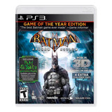 Jogo Batman Arkham Asylum - Game Of The Year Edition - Ps3