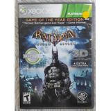 Jogo Batman Arkham Asylum (xbox 360 , Mídia Física)