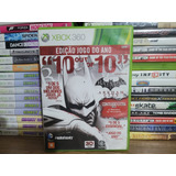 Jogo Batman Arkham City Edição Jogo Do Ano Xbox 360 Original