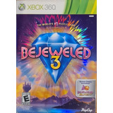 Jogo Bejeweled 3 Xbox 360 One Mídia Física Original Usado
