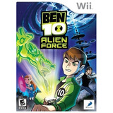 Jogo Ben 10 Alien Force Nintendo Wii - Mídia Fisica Original