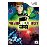 Jogo Ben 10 Alien Force Vilgax Attacks Nintendo Wii Mídia Fí