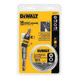 Jogo Bits C Adaptador Angular Magnético Pontas 14pçs Dewalt
