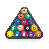 Jogo Bola Bilhar Sinuca Snooker 54mm Numeradas   Triângulo