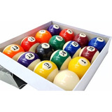 Jogo Bola Sinuca 52mm Completo Com 16 Bolas Sinuca Bilhar