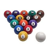 Jogo Bolas De Bilhar Sinuca Snooker 50mm