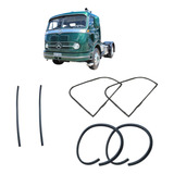 Jogo Borracha Int Ext Quebra Vento Mercedes Mb Lp 321 331