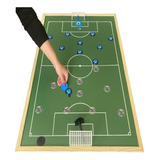 Jogo Botão De Dedo + Lousa Quadro Futebol 90x60cm Condomínio